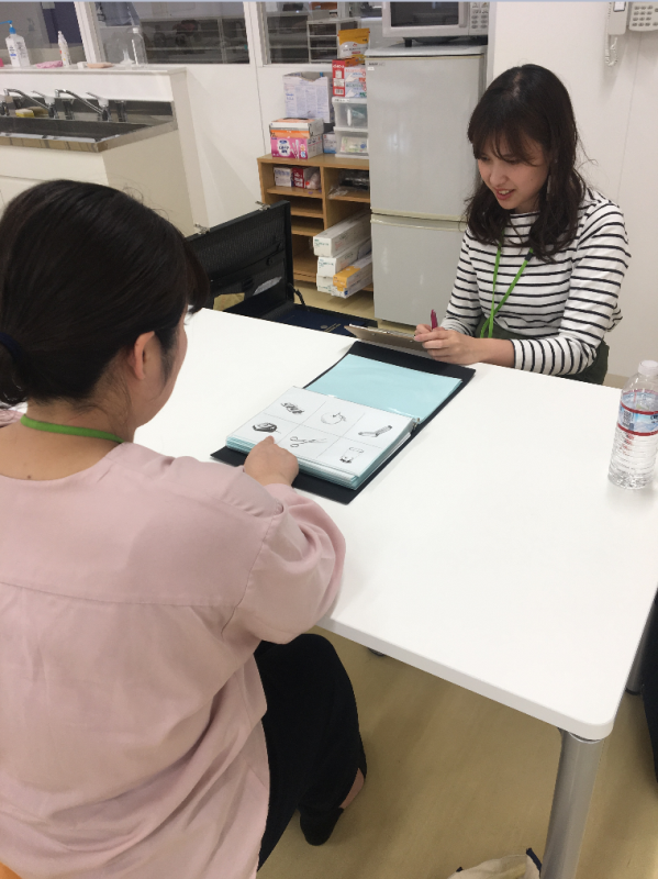 【言語聴覚学科】 ある日の放課後