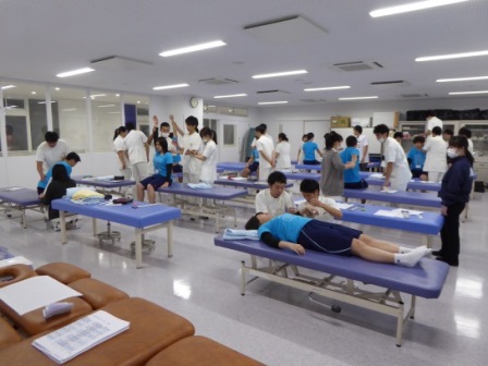 柔道整復学科 「正しい認知」「正しい判断」「正しい行動」