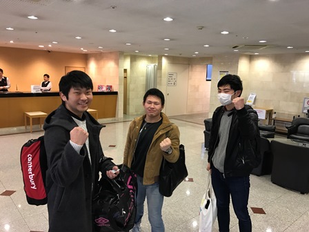 柔道整復学科 おのおの方、出陣でござる
