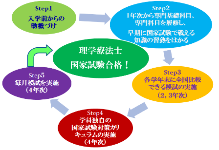 【理学療法学科】　理学療法士への道（国家試験編）