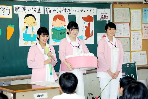 【歯科衛生学科】 歯科保健指導で地域貢献