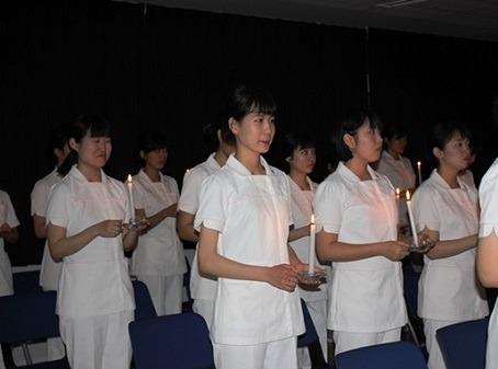 【歯科衛生学科】　2年生登院式を挙行いたしました！