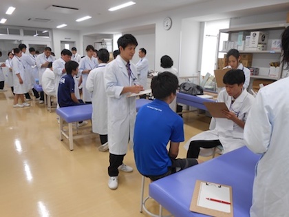 【鍼灸学科】　ついに臨床実習