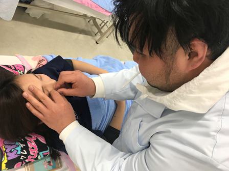 【鍼灸学科】　1年生が美容鍼灸家になる？
