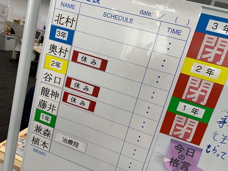 【鍼灸学科】　春休み中の教員