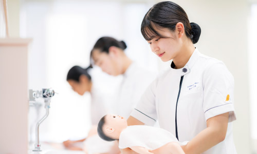 母性看護学 授業中の様子