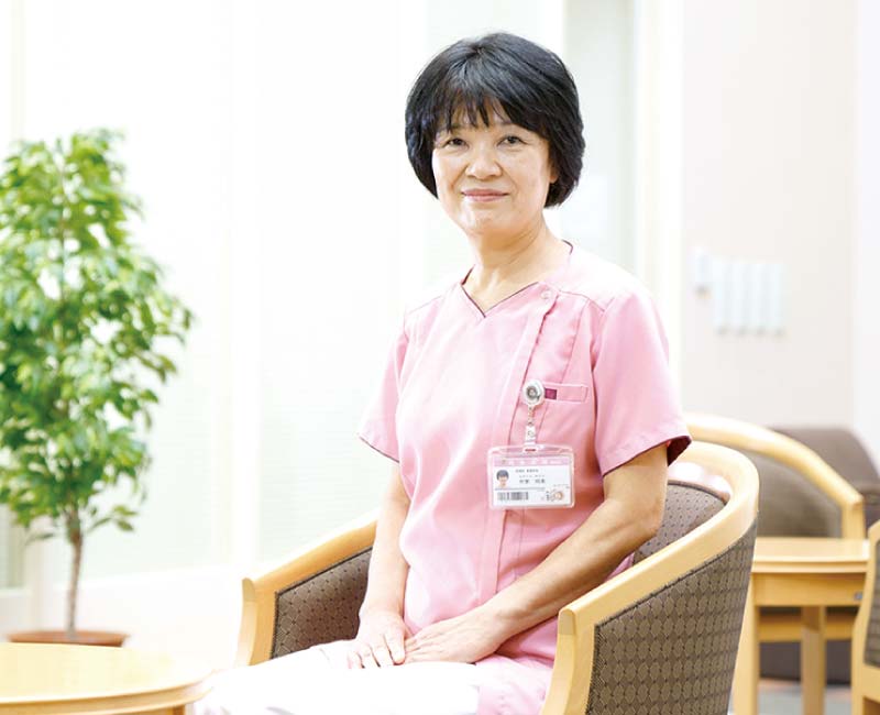 実習先の方の写真