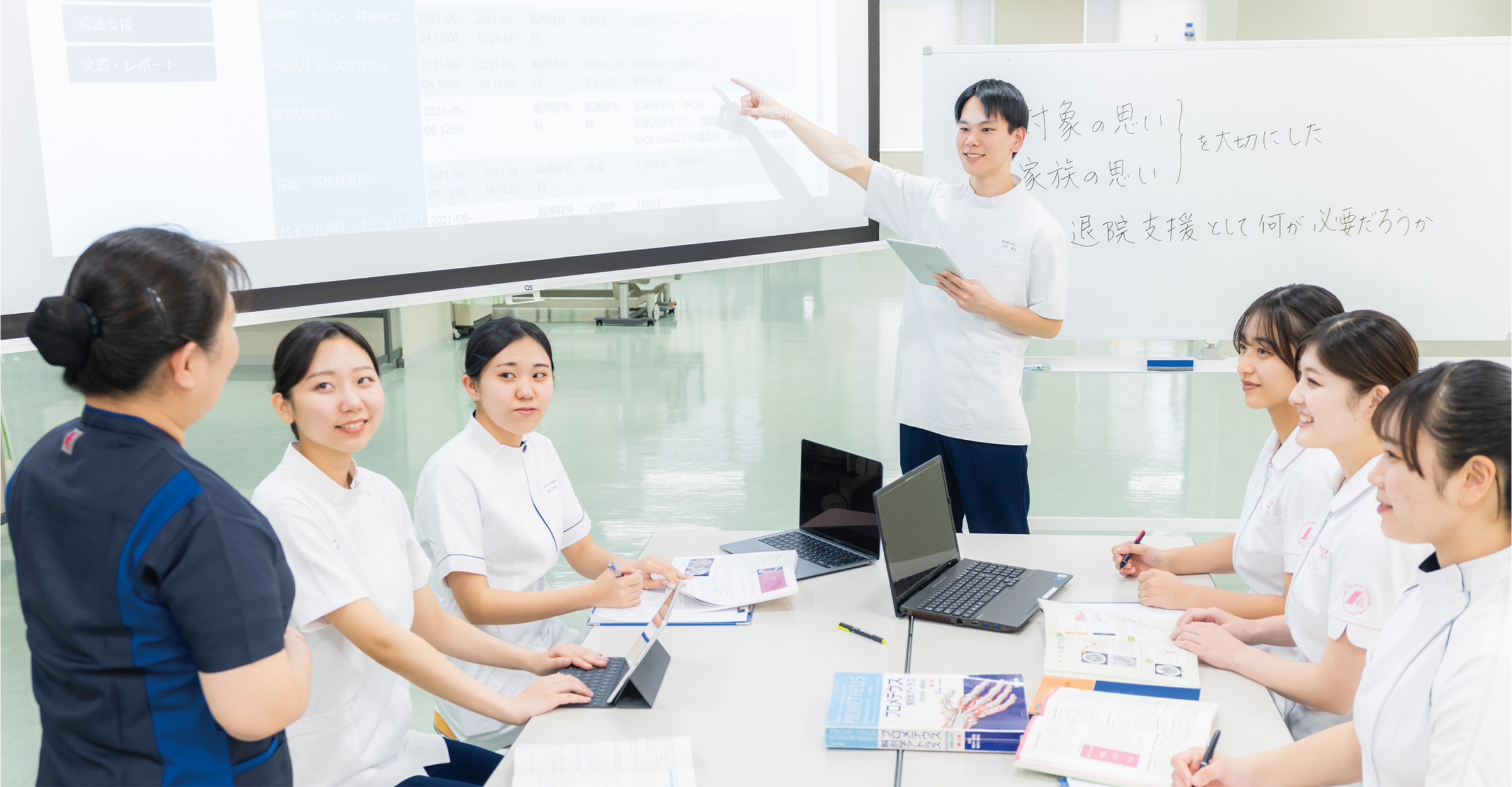 医療系専門学校として岡山県内最多の６学科