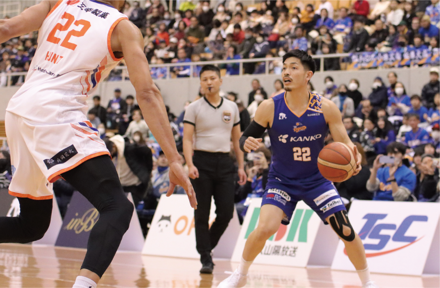 B,LEAGUEトライフープ岡山  ≪教育提携先≫