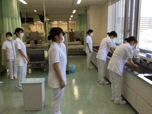【看護学科】初めてのユニフォーム