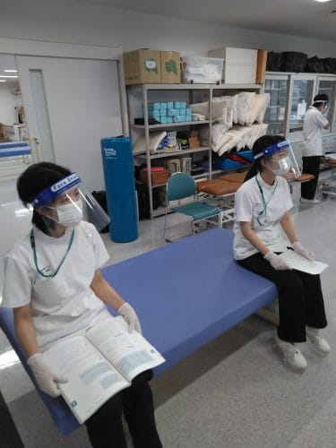 【理学療法学科】対面講義の取り組み