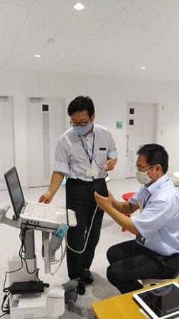 【理学療法学科】超音波診断装置導入！