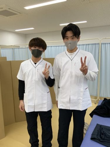【鍼灸学科】採寸しました