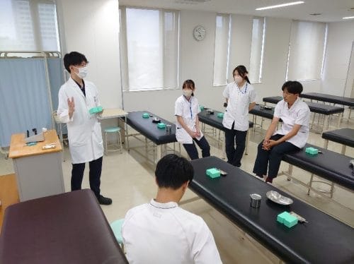 【鍼灸学科】鍼灸学科体験授業