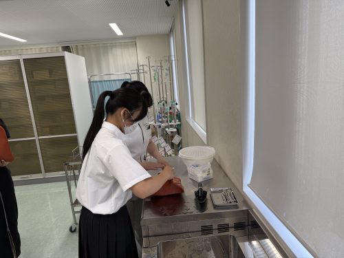 【看護学科】演習室体験ツアー＆スタンプラリーを開催しました