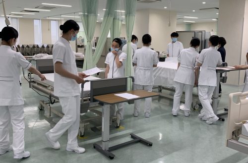 【看護学科】学年間での学び合い