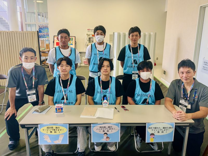 【柔道整復学科】柔道インターハイで救護活動！