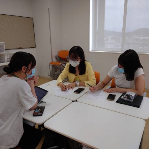 【看護学科】１・２年生交流会